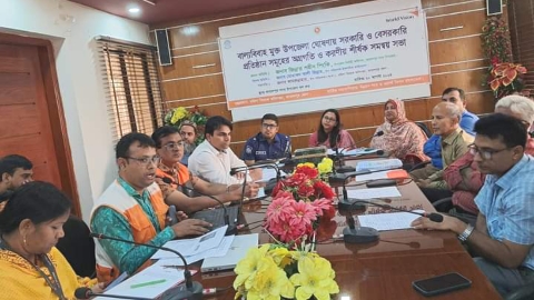 জামালপুরে বাল্যবিবাহ মুক্ত উপজেলা ঘোষণায় জিও,এনজিও প্রতিষ্ঠান সমূহের অগ্রগতি ও করনীয় শীর্ষক সমন্বয় সভা