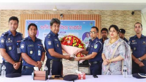 শ্রদ্ধা ও ভালোবাসায় জামালপুর জেলার এসপি মোঃ কামরুজ্জামান বিপিএম ও পুনাক সভানেত্রী সানজিদা হক মৌ এর বদলিজনিত বিদায় সংবর্ধনা